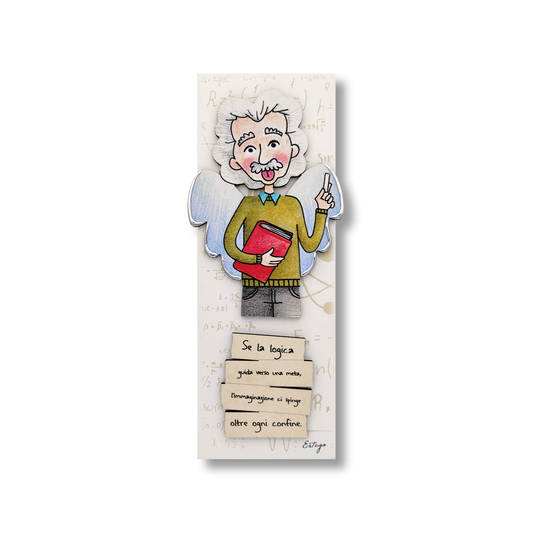 QUADRETTO ALBERT LE GRAZIOSE ESTEGO | in legno | 9x25cm