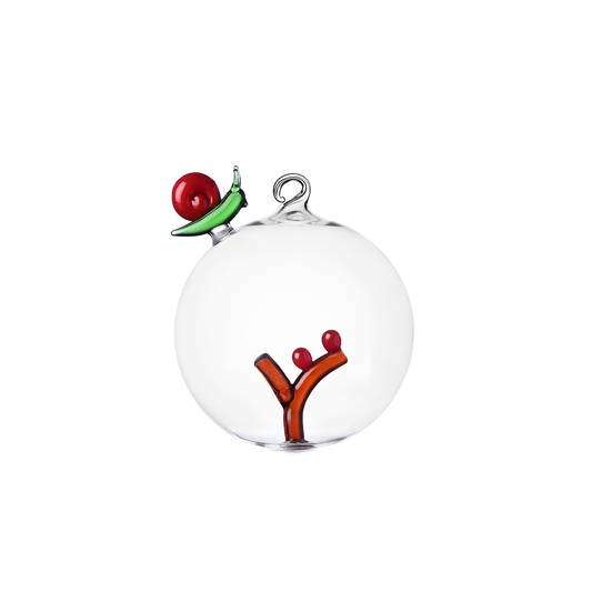 SFERA DI NATALE BACCHE&LUMACA ICHENDORF MILANO | in vetro borosilicato