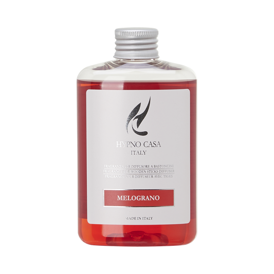 DIFFUSORE DI FRAGRANZA CON FIORE MELOGRANO HYPNO CASA | in vaso di vetro | varie misure