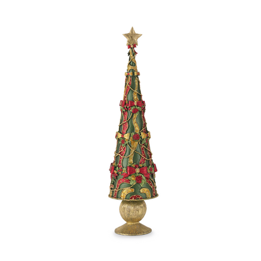 ALBERO FIOCCHI NATALE HENRIETTE | in resina | 47cm