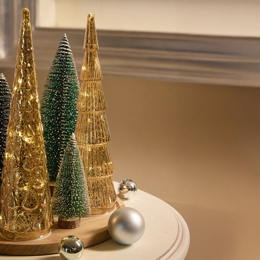 ALBERO GIREVOLE ANDREA FONTEBASSO | in vetro con led | 35cm