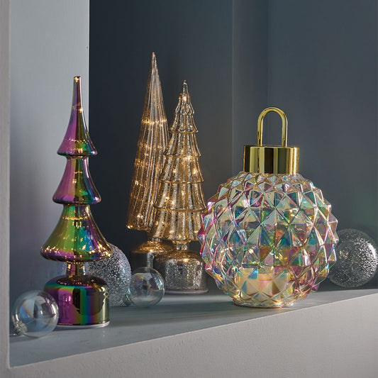 ALBERO GIREVOLE ANDREA FONTEBASSO | in vetro con led | 35cm