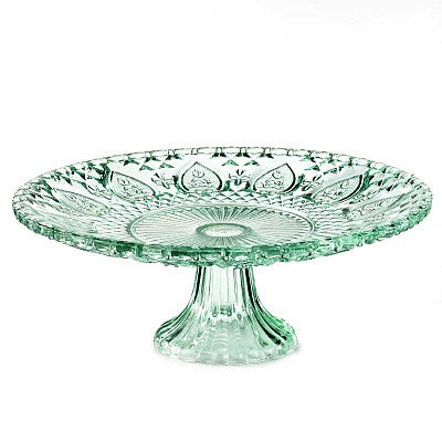 ALZATA LUSTRATO C.V. CRISTAL | in vetro | 9x25cm