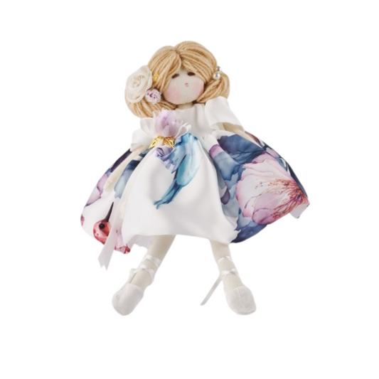 BAMBOLA DI PEZZA COLIBRÌ L'INFINITO BOMBONIERE | in tessuto | varie misure