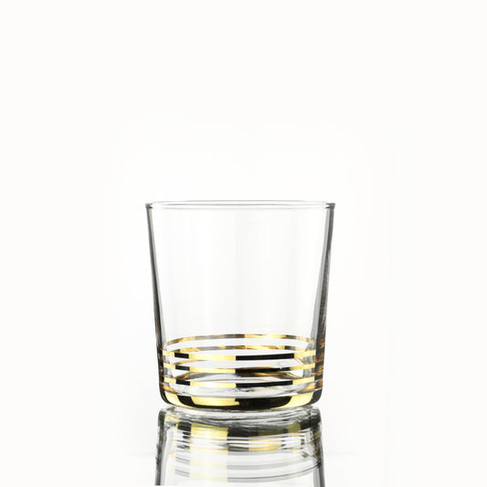 BICCHIERI AURA GOLD MIX WEISSESTAL | in vetro | 6pz