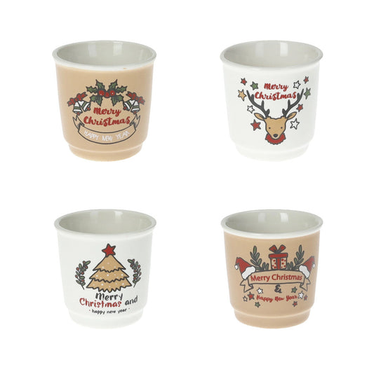 BICCHIERINI PAN DI ZENZERO BRANDANI | in new bone china | 4pz