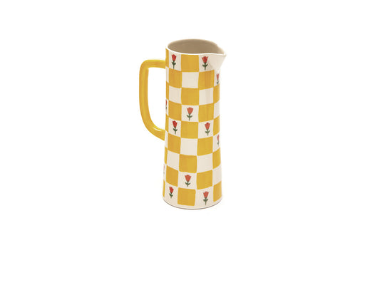 BROCCA FLOWER&STRIPE BRUCO | in ceramica vari colori | 16x25cm