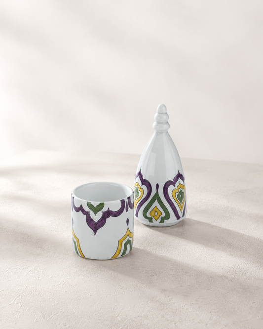 BOTTIGIA MARRAKECH SOPHIE MARIAGE | in ceramica vari colori | 21cm