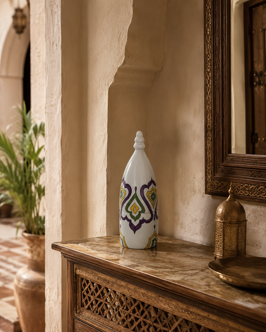 BOTTIGIA MARRAKECH SOPHIE MARIAGE | in ceramica vari colori | 21cm