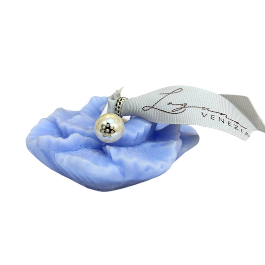 CANDELA GAROFANO CON PERLA LAGUNA VENEZIA | vari colori | varie misure