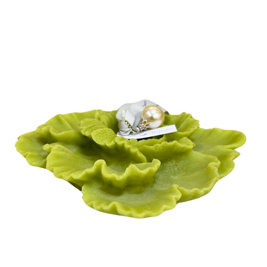 CANDELA GAROFANO CON PERLA LAGUNA VENEZIA | vari colori | varie misure