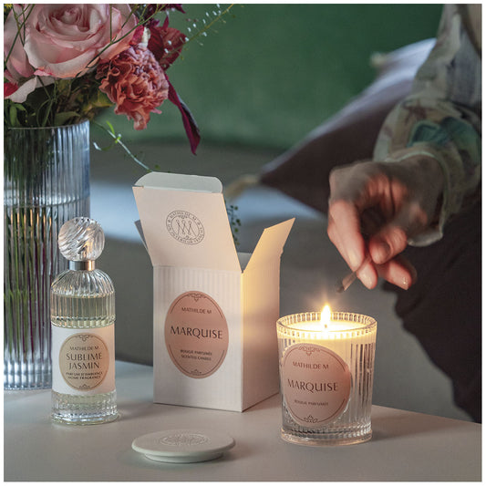 CANDELA PROFUMATA LES INTEMPORELLES MATHILDE M. | fragranza Marquise | 145g