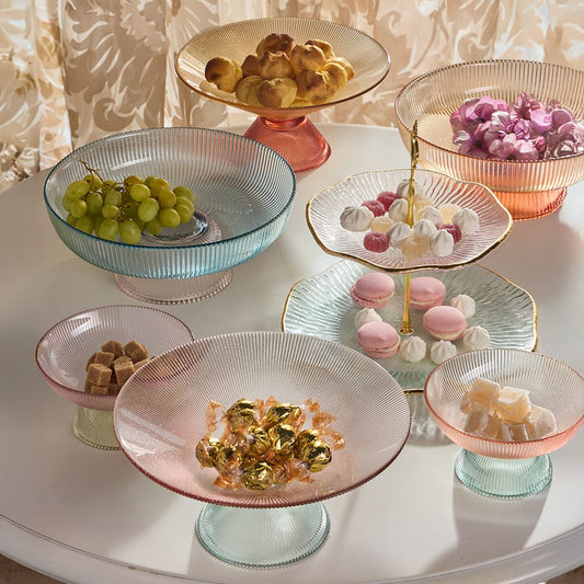 CENTROTAVOLA CLEAR ANDREA FONTEBASSO | in vetro | 25cm