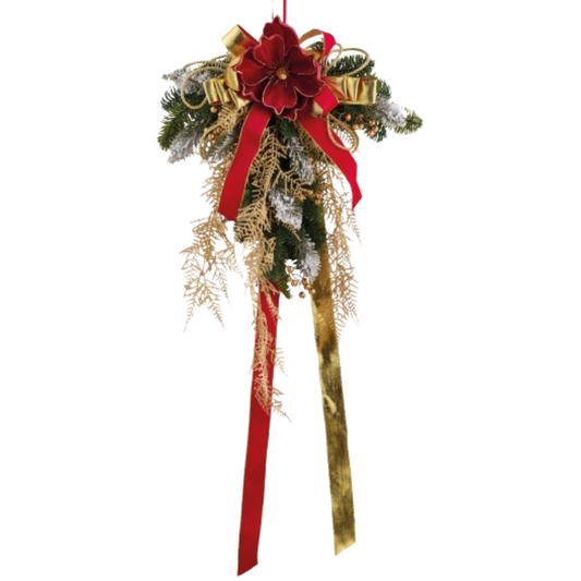 COMPOSIZIONE NATALIZIA L'INFINITO BOMBONIERE |45x86cm