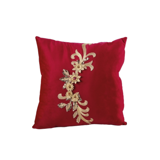 CUSCINO FIORI L'INFINITO BOMBONIERE | in velluto | 40x40cm