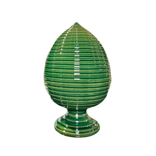 DELIA | Pumo rigato monocolore in ceramica