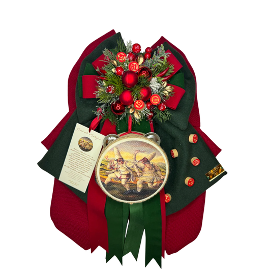 FIOCCO PULCINELLA E TRADIZIONE MADAME FIOCCO' | in velluto | 50cm