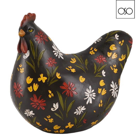 GALLINA ZEUDI AMBROSO  | in resina | varie misure