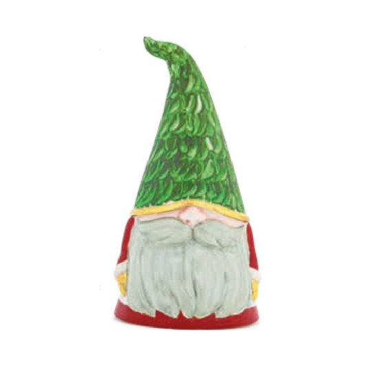 GNOMO ALBERO SBORDONE PORCELLANE | in porcellana Capodimonte | 13x27cm