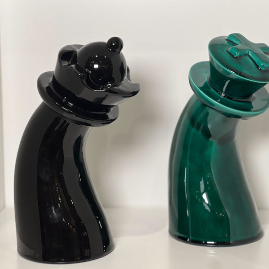 BETH | Scacco Regina in ceramica monocolore