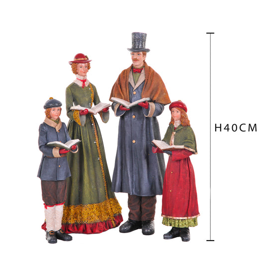 I CANTORI BRANDANI | in resina | 4pz