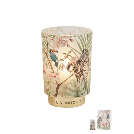 LAMPADA ESOTICA L'INFINITO BOMBONIERE | in vetro | varie misure