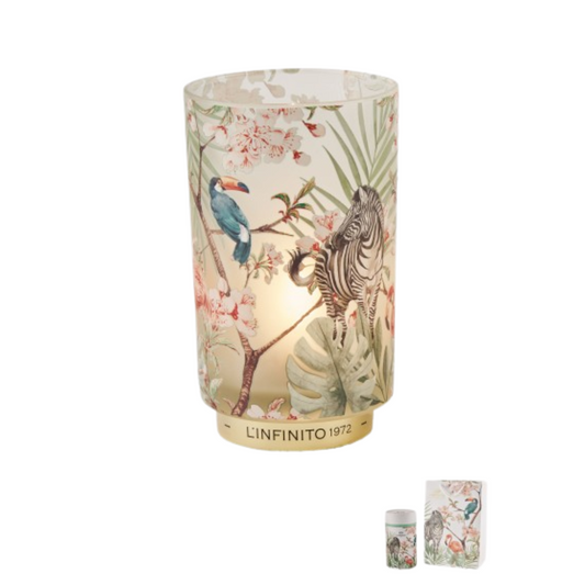 LAMPADA ESOTICA L'INFINITO BOMBONIERE | in vetro | varie misure