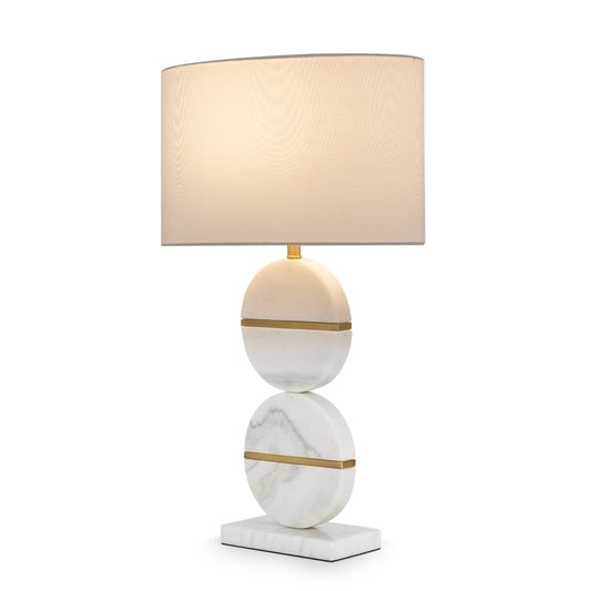 LAMPADA MARMO HENRIETTE - in metallo - 43x70cm | Adele Chérie