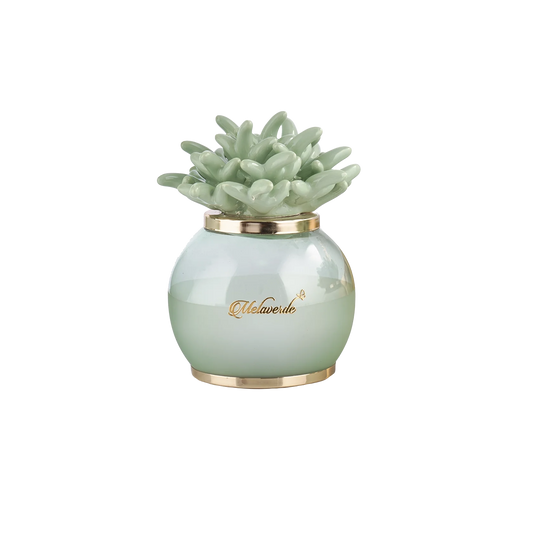 LAMPADA SFERA ATTINIA LUSTRO MELAVERDE | in vetro e ceramica di Capodimonte vari colori | varie misure