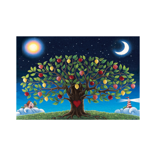 MAGNETE ALBERO DELLA VITA ESTEGO | in legno | 5,5x8cm