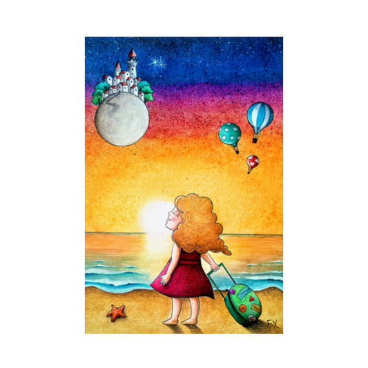 MAGNETE BUONA VITA ESTEGO | in legno | 8x5,5cm