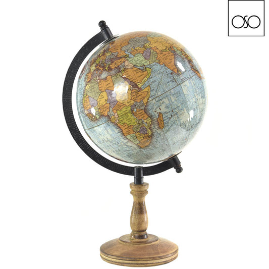 MAPPAMONDO SKY AMBROSO | in plastica e legno | varie misure