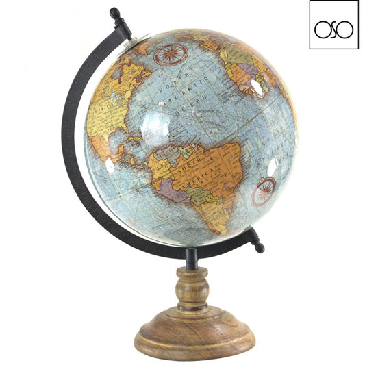 MAPPAMONDO SKY AMBROSO | in plastica e legno | varie misure