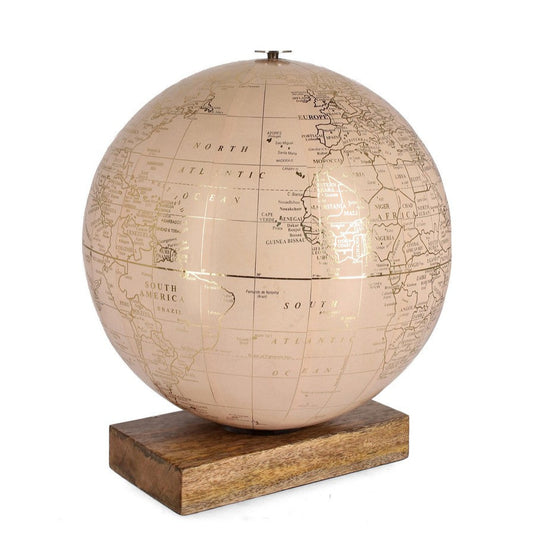 MAPPAMONDO ADVENTURE BIZZOTTO | base legno vari colori | Ø30x35cm