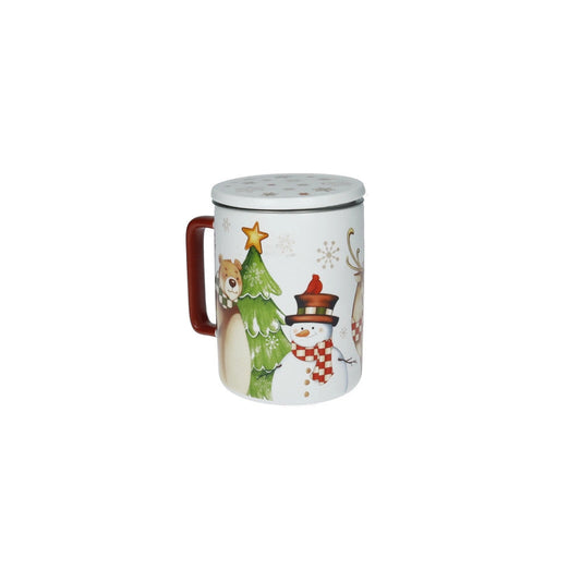 MUG CON FILTRO RACCONTI BRANDANI | in new bone china