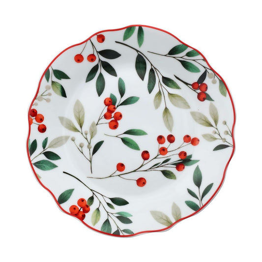 SERVIZIO PIATTI HOLLYBERRY ANDREA FONTEBASSO | in porcellana | 18pz