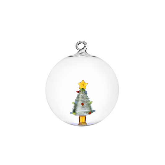 PALLA DI NATALE ALBERO CHRISTMAS TALES ICHENDORF MILANO | in vetro borosilicato vari colori