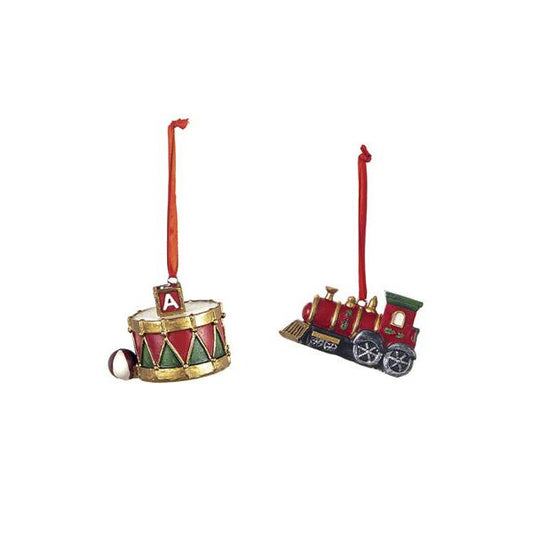 PENDAGLIO HOLIDAY BRUCO | in resina | 8x6x8cm