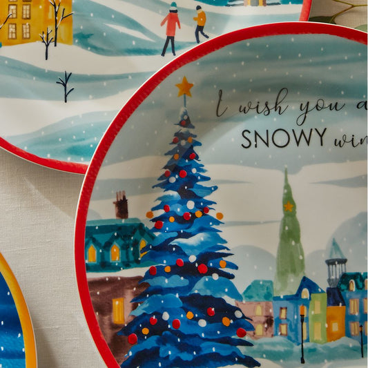 PIATTO PANETTONE FINLANDIA ANDREA FONTEBASSO | in porcellana | Ø31cm