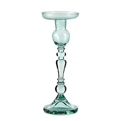 PORTACANDELA LUSTRATO C.V. CRISTAL | in vetro | 9x24cm