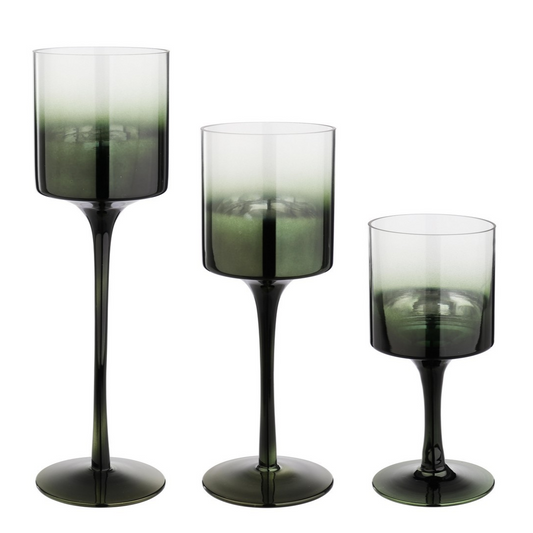 PORTACANDELA AMANDA BIZZOTTO | in vetro vari colori | varie misure