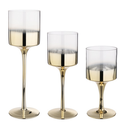 PORTACANDELA AMANDA BIZZOTTO | in vetro vari colori | varie misure