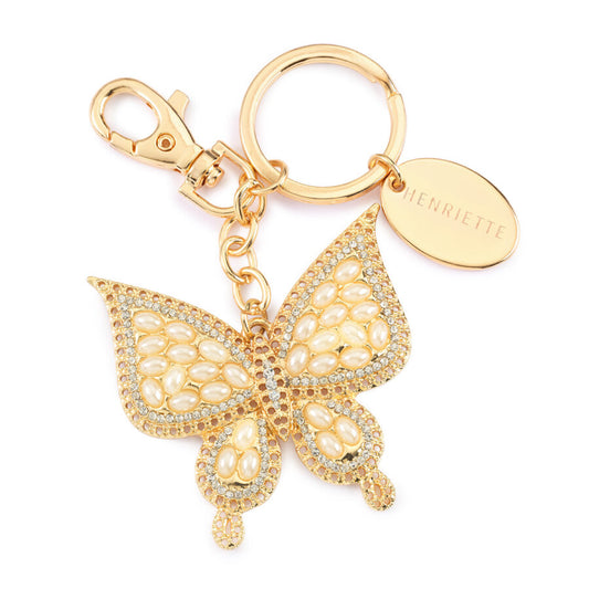 PORTACHIAVI BUTTERFLY LUCKY CHARME HENRIETTE | 6x5cm