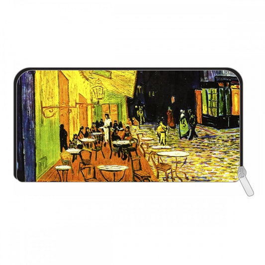 PORTAFOGLIO CAFE' DELLA SERA ENESCO | collezione Van Gogh | 19x10cm