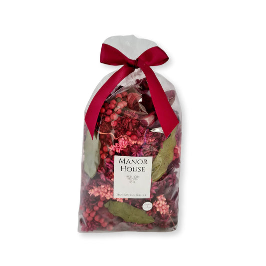 POT POURRI RASPBERRY&PINK MANOR HOUSE | 240gr