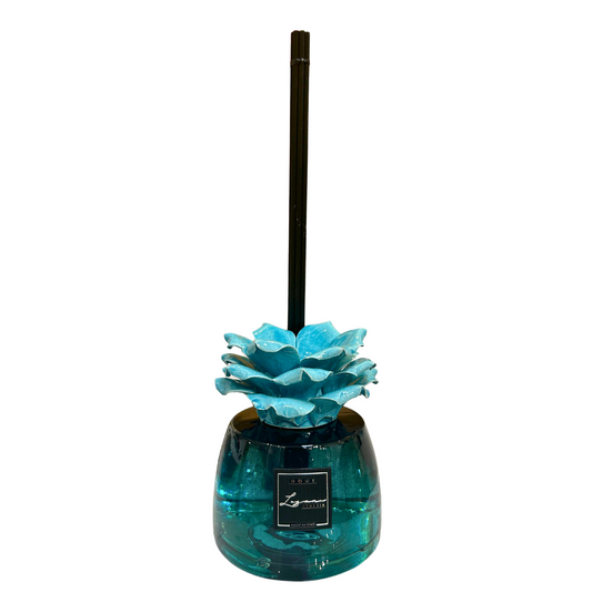 PROFUMATORE CON FIORE LAGUNA VENEZIA | in porcellana varie fragranze | 500ml