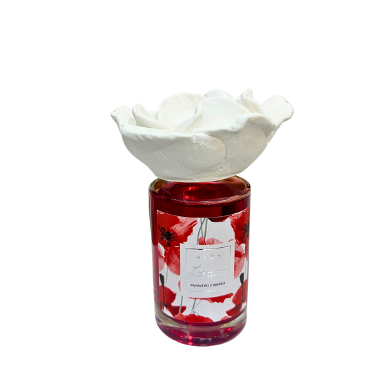 PROFUMATORE FLORA LAGUNA VENEZIA |con fiore in gesso varie fragranze | varie misure