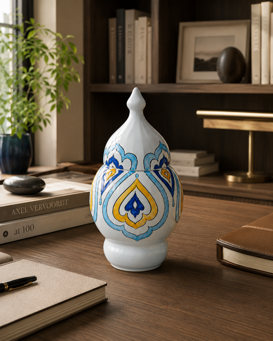 POTICHE LANTERNA MARRAKECH SOPHIE MARIAGE | in ceramica | 26cm