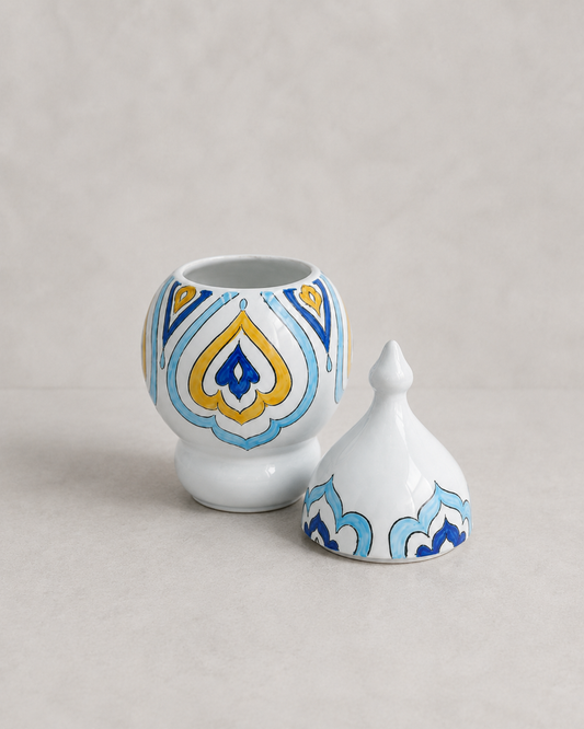 POTICHE LANTERNA MARRAKECH SOPHIE MARIAGE | in ceramica | 26cm