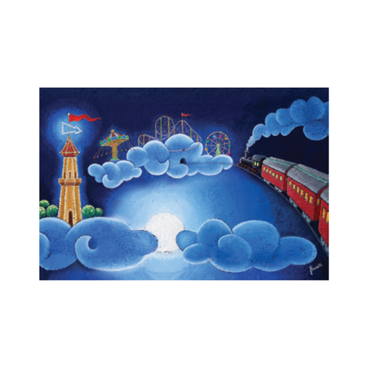 QUADRETTO TRENO ESTEGO | in legno | 10x15cm